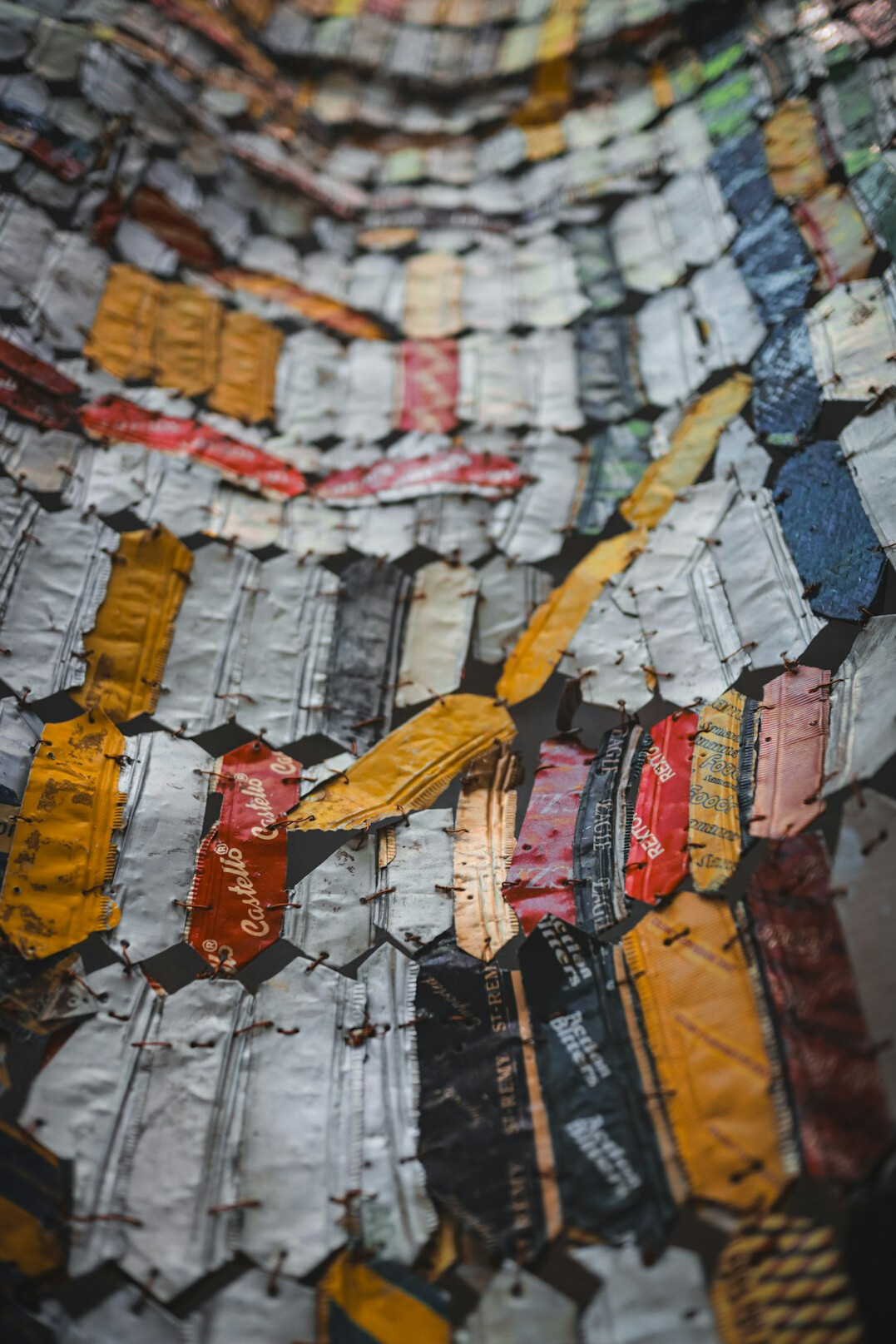 Stack of folded newspapers